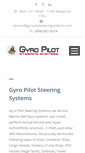Mobile Screenshot of gyropilotsteeringsystems.com